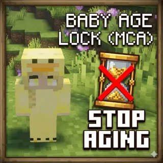 BabyLock – Villager Age Freeze (MCA Addon)