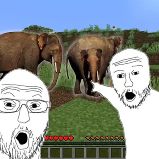 Elephant Green Screen Meme Jumpscare