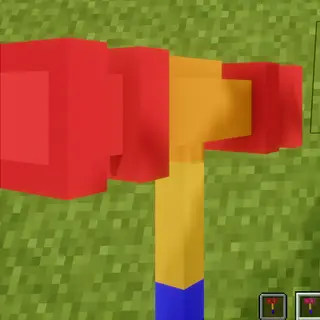Plastic mace
