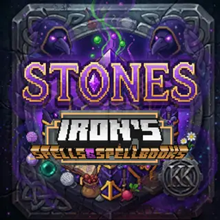 Iron's Spells 'n Spellbooks x Stones Compat: Reagents, Ruin & Progression by Karl Karlmann