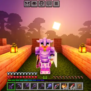 Simple modern house Made by MeowlYT and narii/nari
