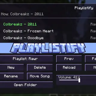 Playlistify (custom soundtracks)