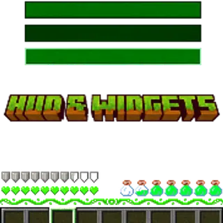 Green Hud & Widgets
