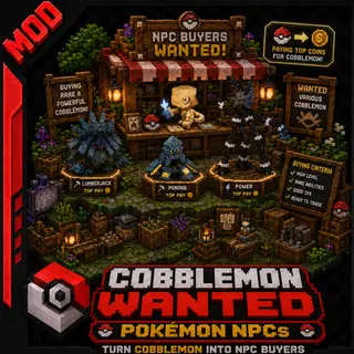 Cobblemon Wanted Pokémon NPCs