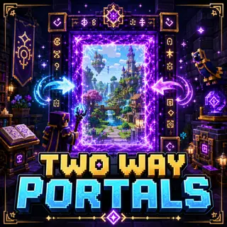 Ars Nouveau: Two-Way Portals (with immersive portal support)