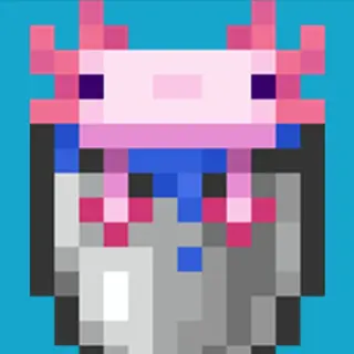 Animated 3D Axolotl bucket for Totem and Shield