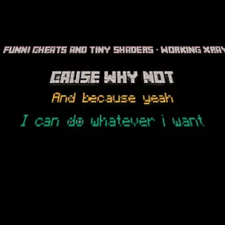 Funni Cheats & Shaders + Workin Xray
