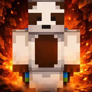 Colourful Panda skin pack