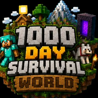 Survival World 1000 Day (Achievement Friendly)