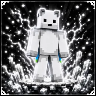Colourful polar bear skin pack