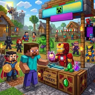 SUPERHERO TRADE OP ITEMS