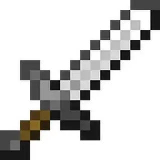 Eatable iron sword (read description)