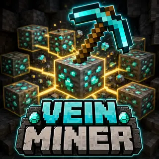 Vein Miner | Achievement Friendly MCPE