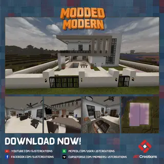 Modern House #37 (With Furnitures)