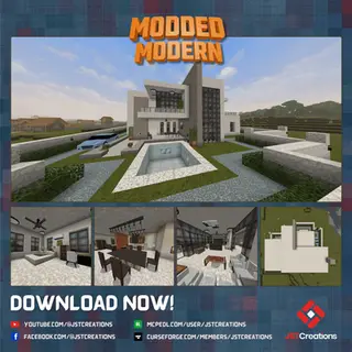 Modern House #36 (With Furnitures)