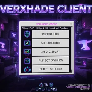 Verxhade Client Pvp/Spawn Bots Training Utility
