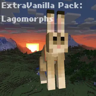 ExtraVanilla Pack: Lagomorphs [Animal/Rabbit Mod]