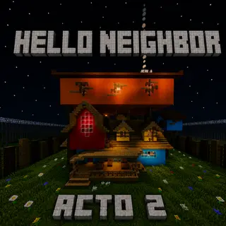 hello neighbor Act 2. custom map, Fan recreation