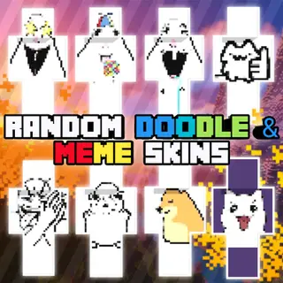 Random doodle & meme skins