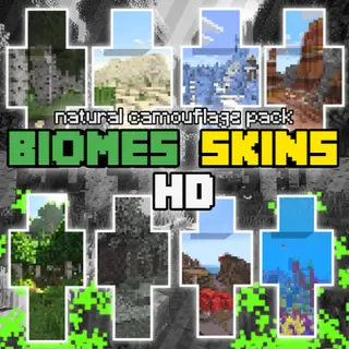 Biomes skins / camouflage HD