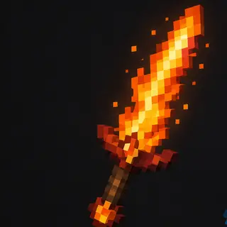 Blazeforge Fire elental sword