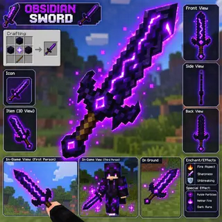 Obsibian Sword by Leo