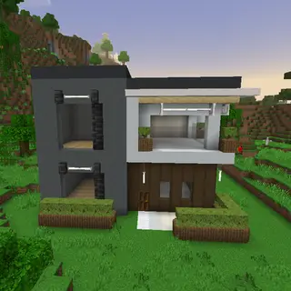 Survival Starter modern house #3