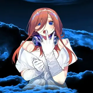 Miku Nakano | Anime Girl Sky