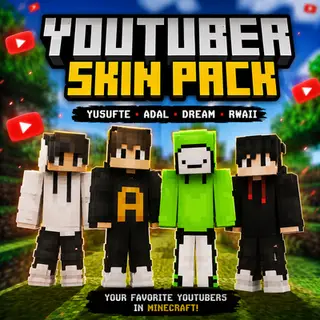 Simple YouTuber Skin Pack