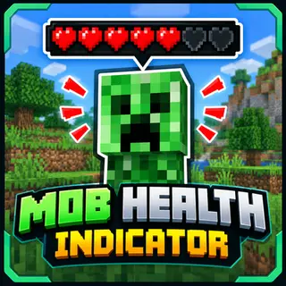Mob Health Indicator | Mob Health Bar & HP Display [Achievements Friendly]