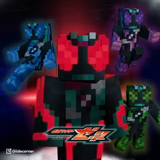 Kamen Rider Zeztz - Minecraft Skin Pack
