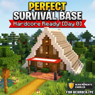 Cozy A-Frame Cottage Starter Base [Achievements Enabled]