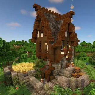 Medieval Survival House (Bedrock)