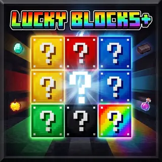 Lucky Blocks+ v2 Addon: 6 Variants & 50+ Rewards
