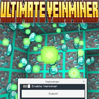 Ultimate Veinminer [Achievement friendly] || No Lag ||
