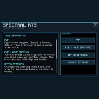 Spectral RTS