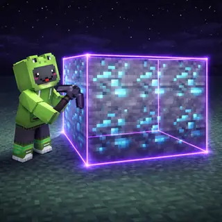TC VeinGlow – RGB Ultimate VeinMiner,TreeCapitator, Ore Excavation & 45+ Mining Modes [Achievement friendly]