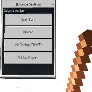 Advance Settings ||Creative Mode + Achivement ||
