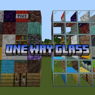 One Way Glass (Achievements And Texture Pack Compatible)