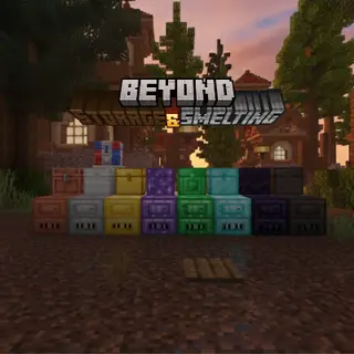Beyond Storage & Smelting v1.2 (New Linked Chest, Upgrade Icons & Vibrant Visuals Fix)
