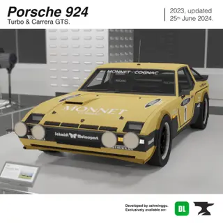 Porsche 924 Turbo & Carrera GTS add-on