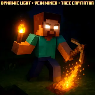 Howard Survival [Achievements Friendly] (DYNAMIC LIGHT + VEIN MINER + TREE CAPITATOR)