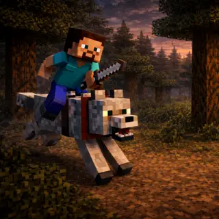 rideable wolf