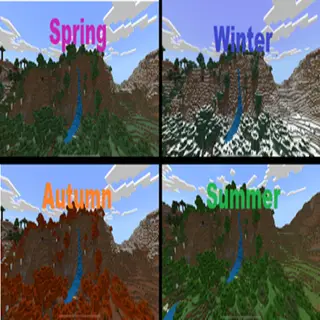 Seasons Addon for Bedrock Edition