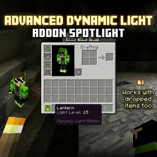 Advanced Dynamic Light "Dropped Item Lighting System"