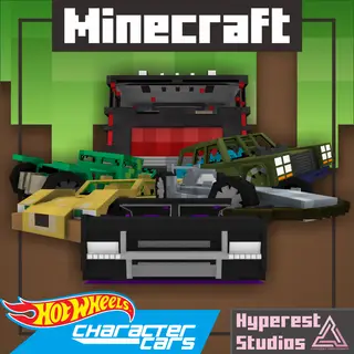 Hot Wheels Minecraft Character Cars | v1.0.5 Particle Update