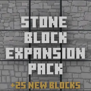 Stone Block Expansion Pack (+25 New Blocks)