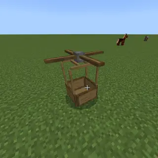Wooden Helicopter