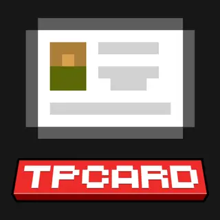 Real Teleport Card | Addon Teleport MCPE