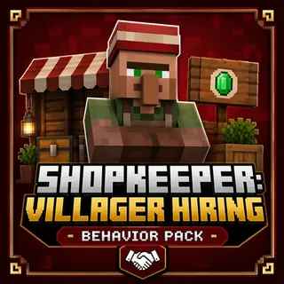 Shopkeeper: Villager Hiring